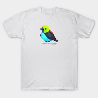 Paradise Tanager Bird T-Shirt